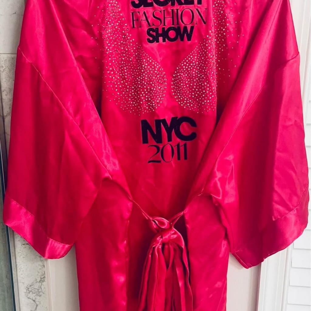 Victoria's Secret Red Fashion Show Robe